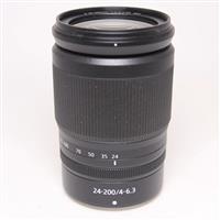 Used Nikon Z 24-200mm f/4-6.3 VR Telephoto Zoom Lens