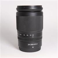 Used Nikon Z 24-200mm f/4-6.3 VR Telephoto Zoom Lens