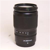Used Nikon Z 24-200mm f/4-6.3 VR Telephoto Zoom Lens
