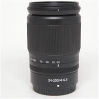 Used Nikon Z 24-200mm f/4-6.3 VR Telephoto Zoom Lens