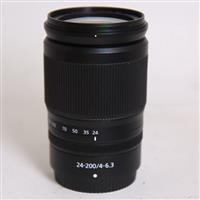 Used Nikon Z 24-200mm f/4-6.3 VR Telephoto Zoom Lens