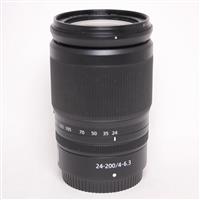 Used Nikon Z 24-200mm f/4-6.3 VR Telephoto Zoom Lens