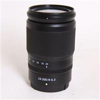 Used Nikon Z 24-200mm f/4-6.3 VR Telephoto Zoom Lens