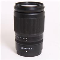 Used Nikon Z 24-200mm f/4-6.3 VR Telephoto Zoom Lens