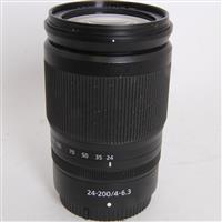 Used Nikon Z 24-200mm f/4-6.3 VR Telephoto Zoom Lens