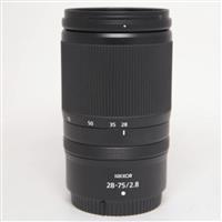 Used Nikon Z 28-75mm f/2.8 Lens