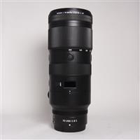 Used Nikon Z 70-200mm f/2.8 S Z-mount lens