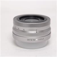 Used Nikon Z DX 16-50mm f/3.5-6.3 VR Wide Angle Lens silver