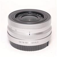 Used Nikon Z DX 16-50mm f/3.5-6.3 SE VR Silver Edition Lens