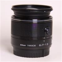 Used Nikon 1 NIKKOR 6.7-13mm f/3.5-5.6 VR - Black