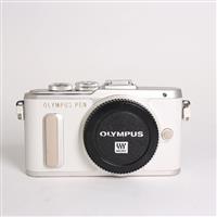 Used Olympus PEN E-PL8 Digital Mirrorless Camera Body - White