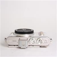 Used Olympus PEN E-PL8 Digital Mirrorless Camera Body - White