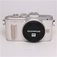 Used Olympus PEN E-PL8 Digital Mirrorless Camera Body - White