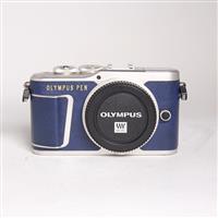 Used Olympus PEN E-PL9 Mirrorless Camera Body Blue
