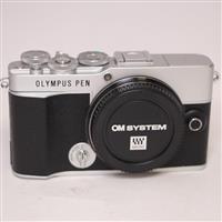 Used Olympus PEN E-P7 Digital Camera Body Silver
