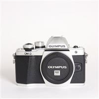 Used Olympus OM-D E-M10 Mark II Mirrorless Camera Body Silver