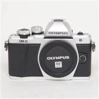 Used Olympus OM-D E-M10 Mark II Mirrorless Camera Body Silver