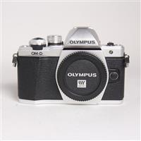 Used Olympus OM-D E-M10 Mark II Mirrorless Camera Body Silver