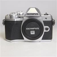 Used Olympus OM-D E-M10 Mark III Mirrorless Camera Body Silver