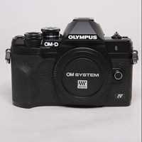 Used Olympus OM-D E-M10 IV Camera Body Black