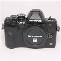 Used Olympus OM-D E-M10 IV Camera Body Black