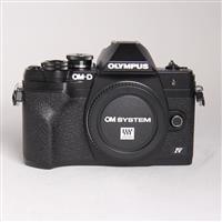 Used Olympus OM-D E-M10 IV Camera Body Black