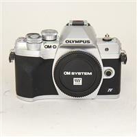 Used Olympus OM-D E-M10 IV Camera Silver Body