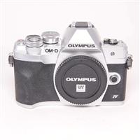 Used Olympus OM-D E-M10 IV Camera Silver Body