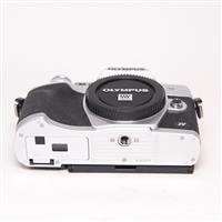 Used Olympus OM-D E-M10 IV Camera Silver Body