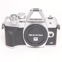 Used Olympus OM-D E-M10 IV Camera Silver Body