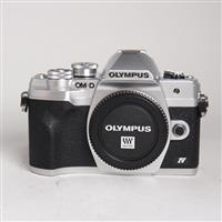 Used Olympus OM-D E-M10 IV Camera Silver Body