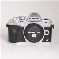Used Olympus OM-D E-M10 IV Camera Silver Body