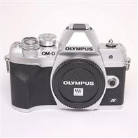 Used Olympus OM-D E-M10 IV Camera Silver Body
