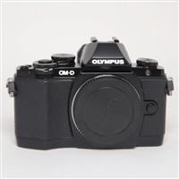 Used Olympus OM-D E-M10 Mark Mirrorless Camera Body Black