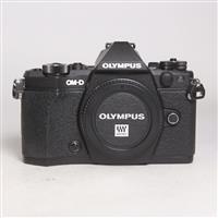 Used Olympus OM-D E-M5 Mark II Mirrorless Camera Body Black