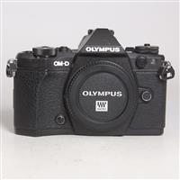 Used Olympus OM-D E-M5 Mark II Mirrorless Camera Body Black