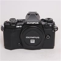 Used Olympus OM-D E-M5 Mark II Mirrorless Camera Body Black