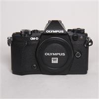 Used Olympus OM-D E-M5 Mark II Mirrorless Camera Body Black