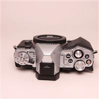Used Olympus OM-D E-M5 Mark II Mirrorless Camera Body Silver