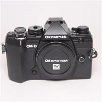 Used Olympus OM-D E-M5 Mark III Mirrorless Micro Four Thirds Camera Body - Black