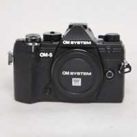 Used OM System OM-5 Digital Camera Body Black