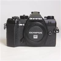 Used OM System OM-5 Digital Camera Body Black