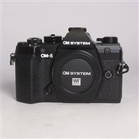 Used OM System OM-5 Digital Camera Body Black