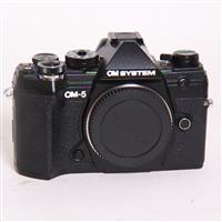 Used OM System OM-5 Digital Camera Body Black