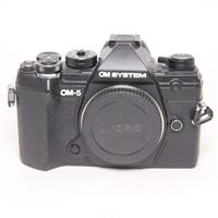 Used OM System OM-5 Digital Camera Body Black