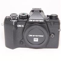 Used OM System OM-5 Digital Camera Body Black