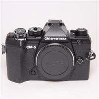 Used OM System OM-5 Digital Camera Body Black