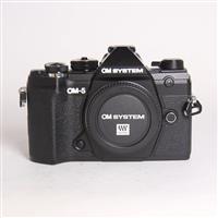 Used OM System OM-5 Digital Camera Body Black
