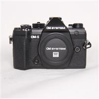 Used OM System OM-5 Digital Camera Body Black