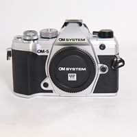 Used OM System OM-5 Digital Camera Body Silver